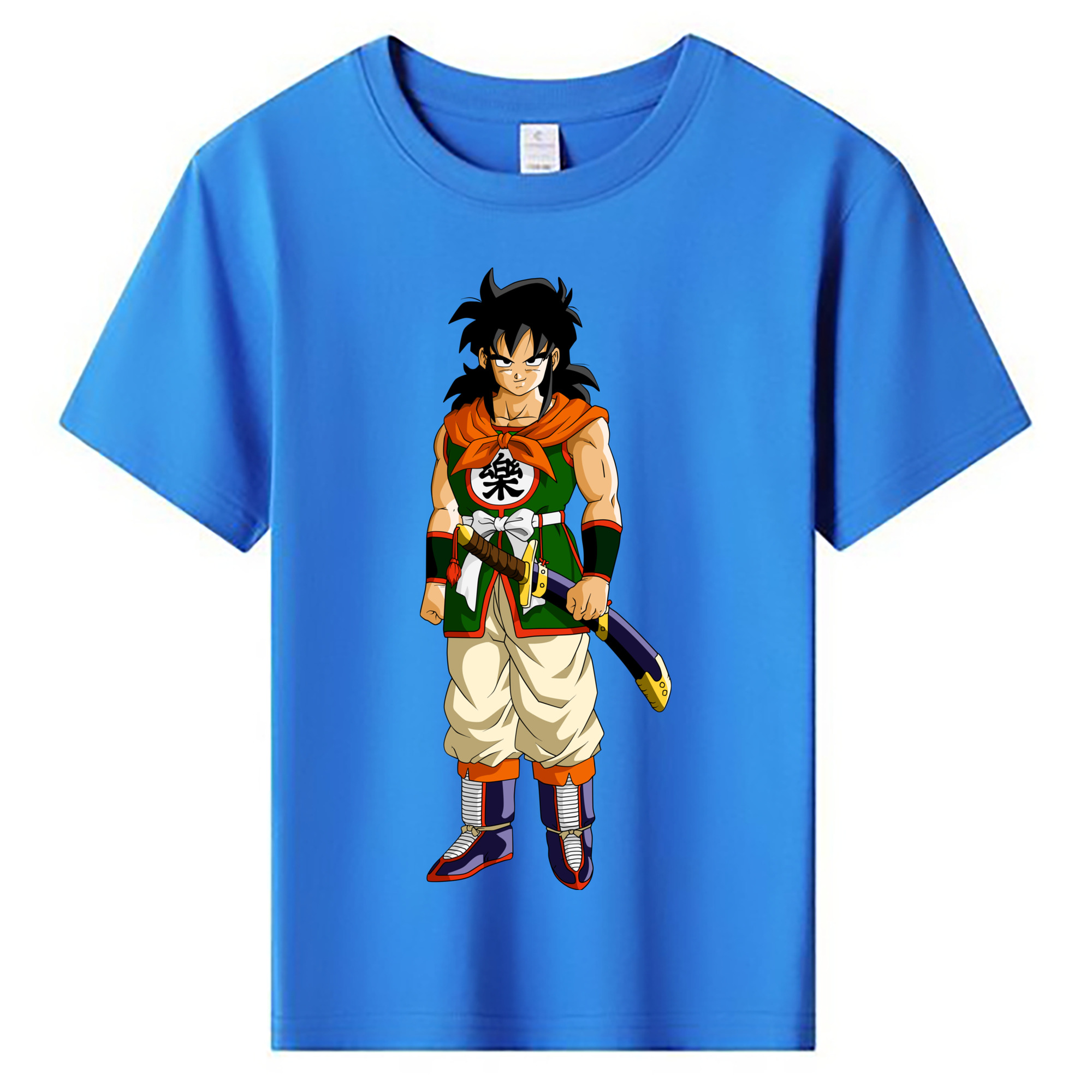 （画像用） ドラゴンボール ヤムチャ DRAGON BALL Yamcha 綿100％キッズTシャツ（フロントプリント）